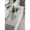 James Martin Vanities Palisades 72in Double Vanity, Bright White w/ 3 CM Arctic Fall Solid Surface Top 527-V72-BW-3AF - alternate 2
